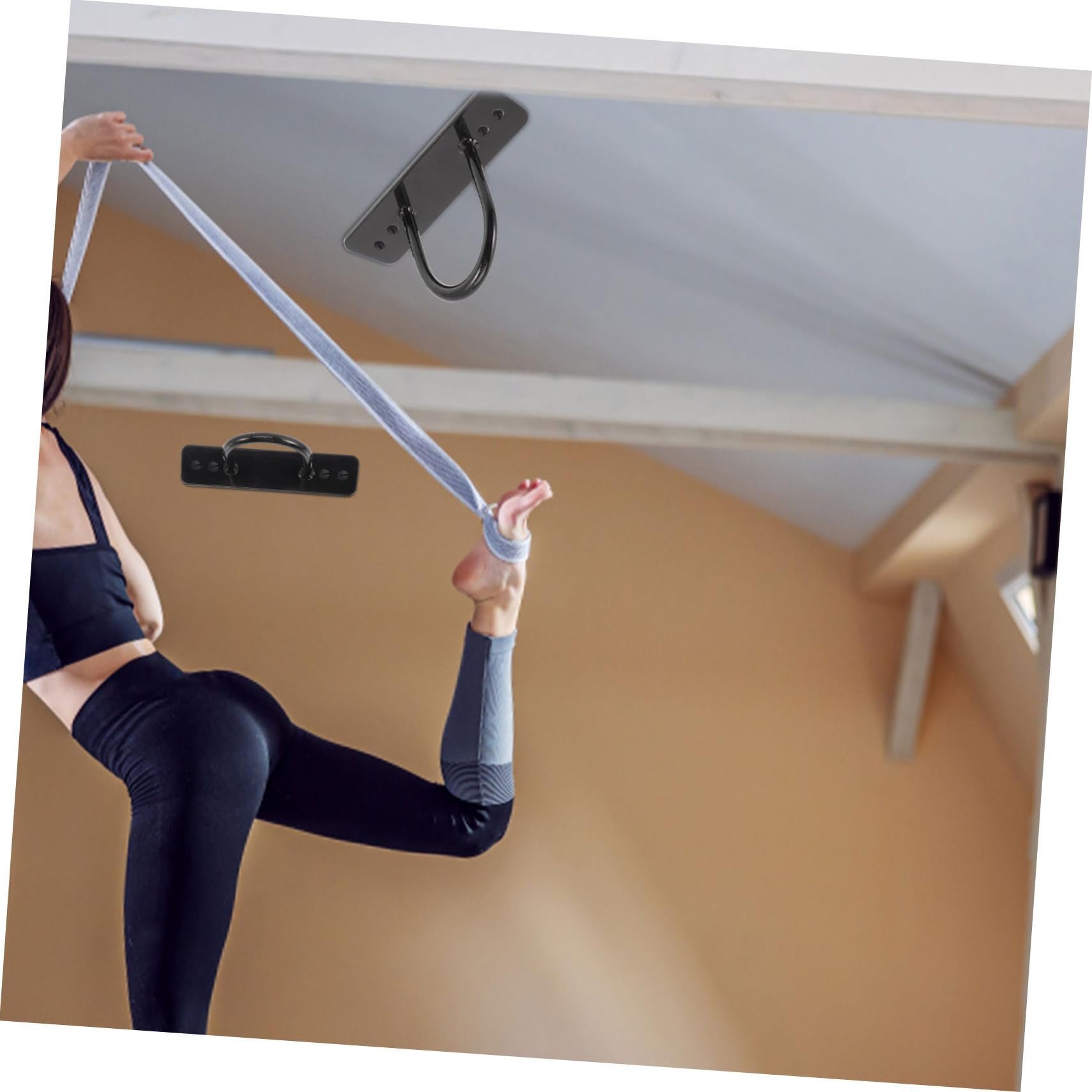 2 Stück Battle Rope Wandanker Stabile Gymnastikseil Befestigung für Indoor Outdoor Sicheres Langlebiges Seilanker Zubehör für Yoga und Fitnesstraining