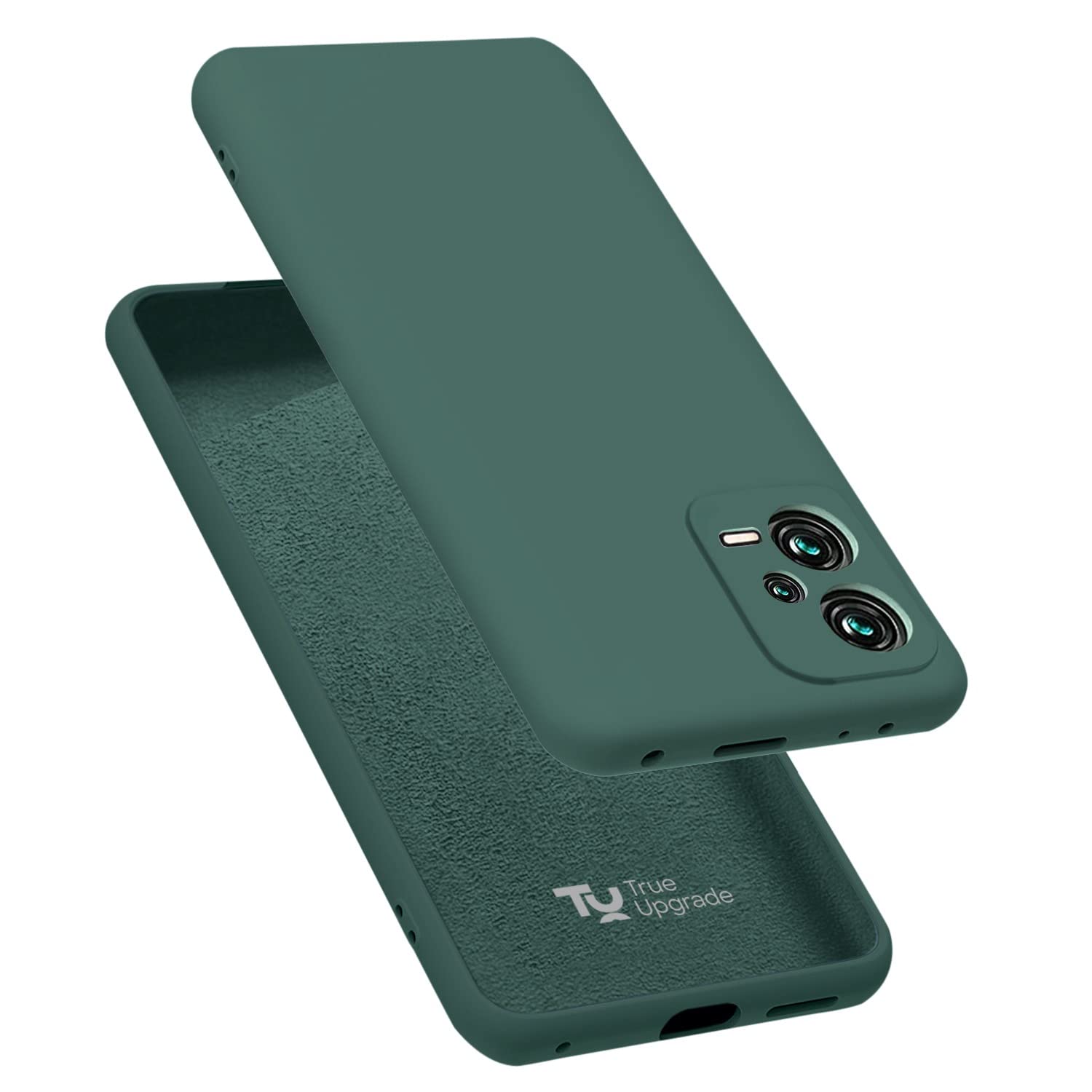 TRUEUPGRADE Liquid Silicone Designed Case Cover for Mi Redmi Note 12 Pro 5G | Microfiber Inside |Back Cover Case for Mi Redmi Note 12 Pro 5G - Green (B0BV2MKLCY) Amazon Price History, Amazon Price Tracker