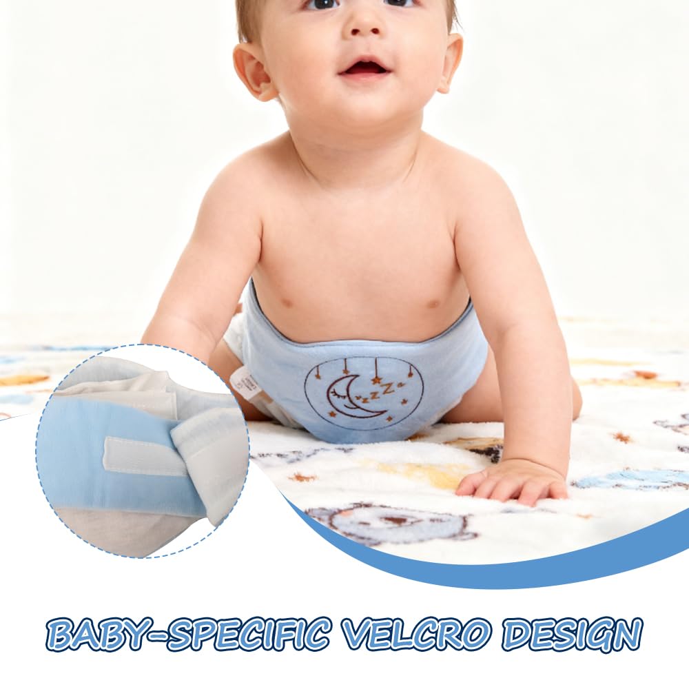 Bouillotte Bebe Anti Colique Ceinture, Bouillotte Bebe Remplie, Coussin Chauffant Micro Onde BouillotTe BeBe, Chauffant Micro, Garnissage Naturel en Noyaux de Cerises, Idéale pour Apaiser Bébé