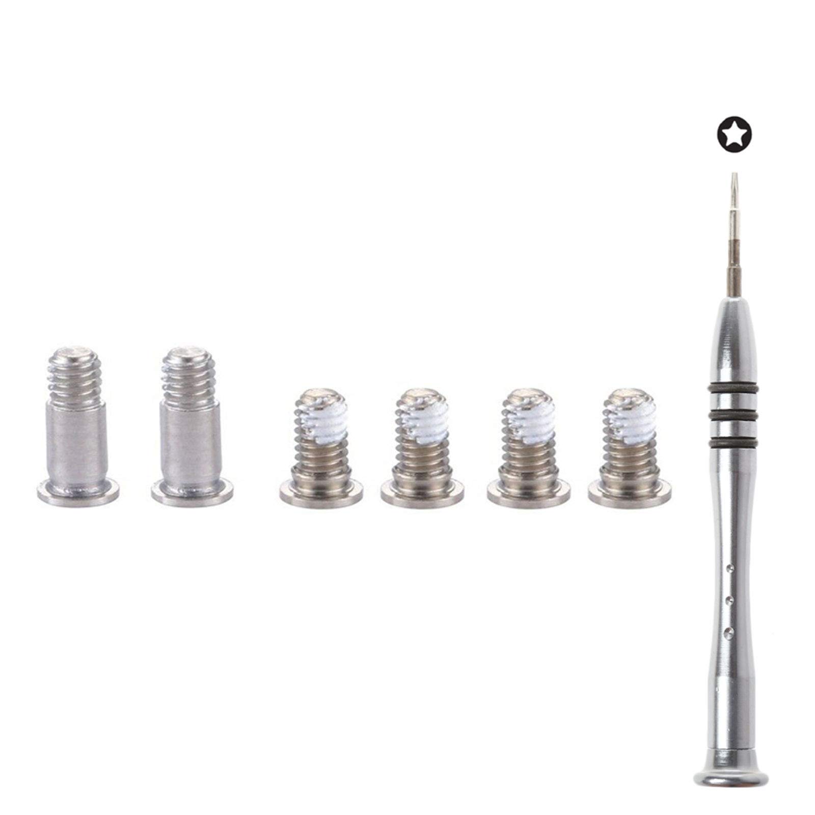 Bfenown 6pcs/Set Bottom case Screws + 1pcs Dual Sided 5 Point Pentalobe Screwdriver for MacBook Retina 15-inch A1707 (Touch Bar) (EMC 3072) (EMC 3162) Laptop 2016-2018-image-41