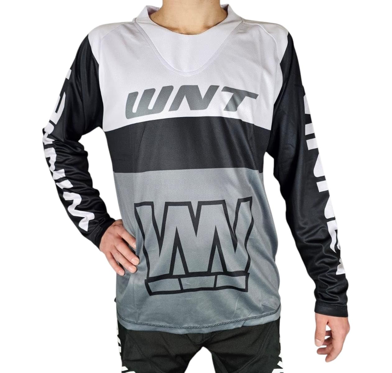 WinNet Completo tuta kit per moto da cross enduro motocross fuori strada off road quad maglia maglietta casacca + pantaloni