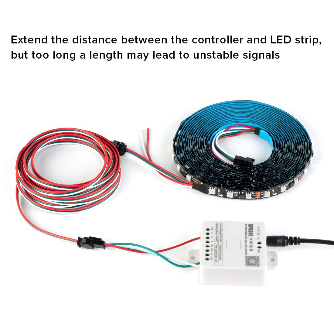 BTF-LIGHTING 3 Pin 20AWG JST SM LED Connettore 5pcs Maschio Femmina Cavo 2m per WS2812B WS2811 Striscia LED