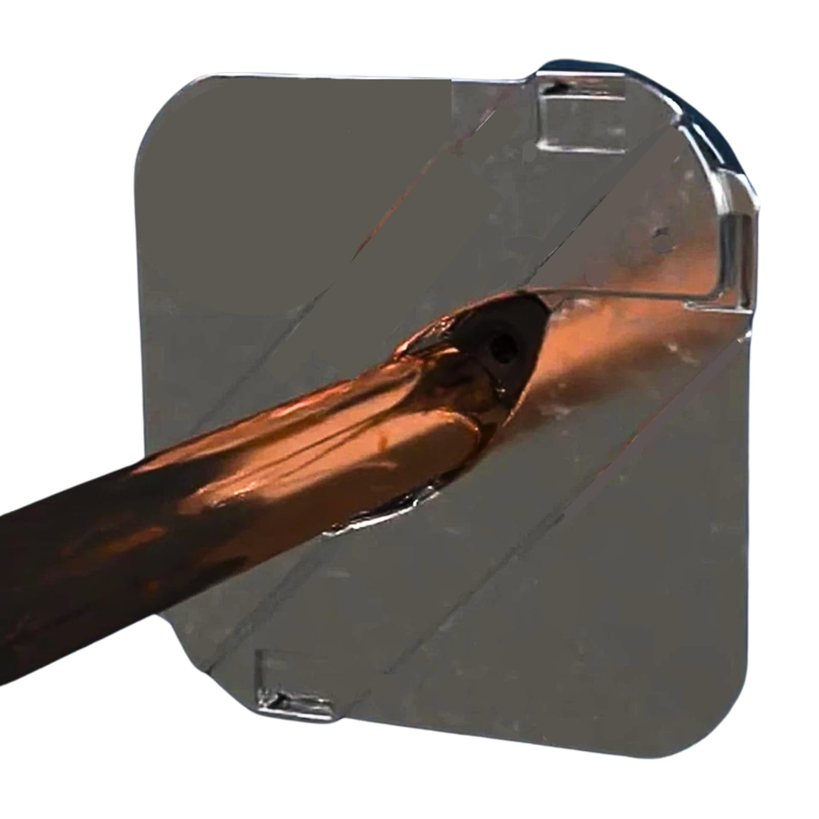 X-Plate uniwersalna płyta rozety - niedokończona - pasuje do rur o średnicy zewnętrznej od 0,12 cm do 7,6 cm - 3-pak