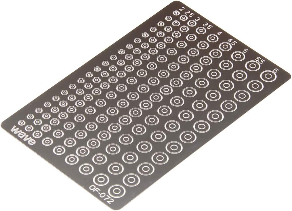 Wave OF-072 Finish Products Series Basic Etching Round 2 Parts for Plastic Models