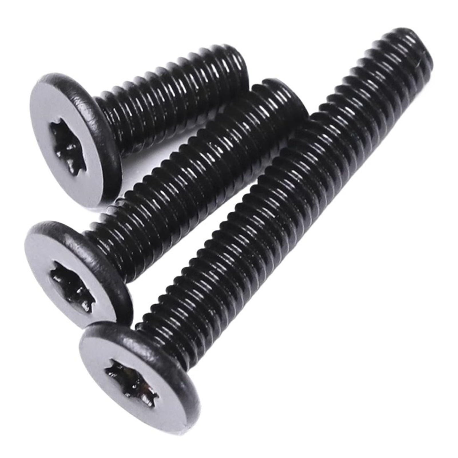 Schwarze Edelstahl Schrauben Kit