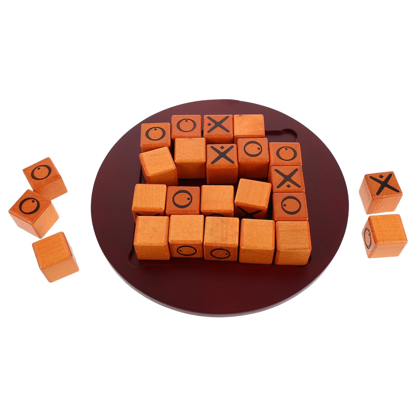 Jeu De Société Bois Pousser Un Bœuf Jeu Échecs Bois avec Blocs pour Garçon Fille Et Famille