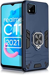 WOW IMAGINE Shock Proof Back Case Mobile Cover for Realme C11 2021 | C20 Back Cover Case (Tough Armor | Hybrid PC + TPU | ... Price In India