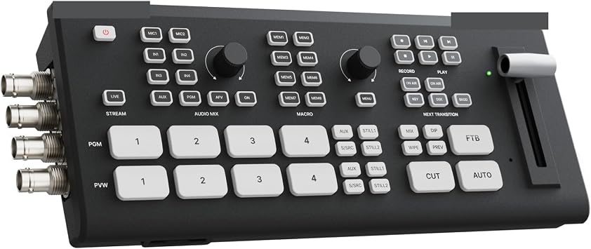Osee GoStream Duet Multi-Camera SDI Live Stream Video Mixer Switcher SD Record Support NDI HX High Refresh Rate