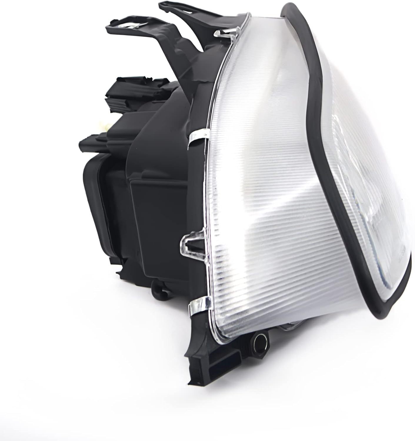Torque Headlight Driver Left Side Replacement for 2002-2018 Freightliner M2 M-2 100 106 112 Business Class Trucks [Included All Bulbs] Assembly DOT SAE Approved Chrome Crystal LH (TR028-L)
