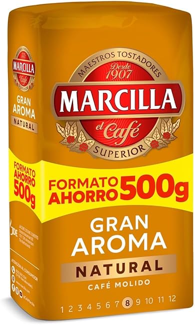 Marcilla Café Molido Gran Aroma Pack