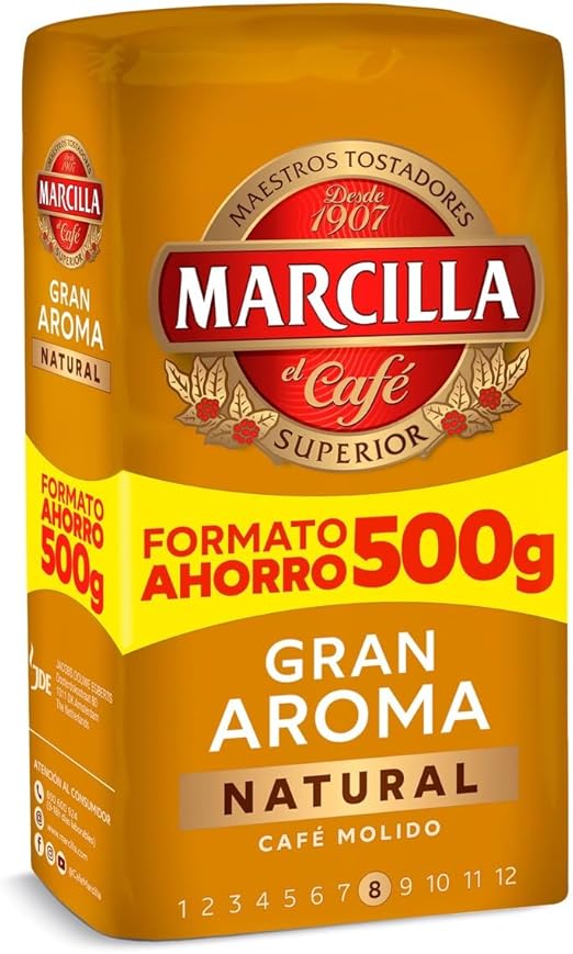 500g café molido Marcilla