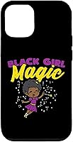 Vista 4 de Funda de regalo afroamericana para iPhone 14 Pro Max Black Girl Magic Fairy Black Pride
