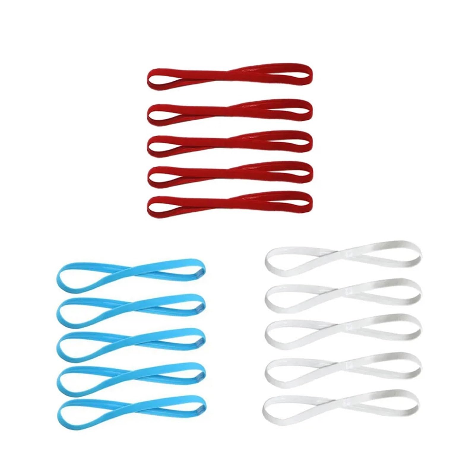 Generico Fasce for capelli for da uomo, elastiche, antiscivolo, for sport all'aria aperta, fasce for esercizi, for le donne