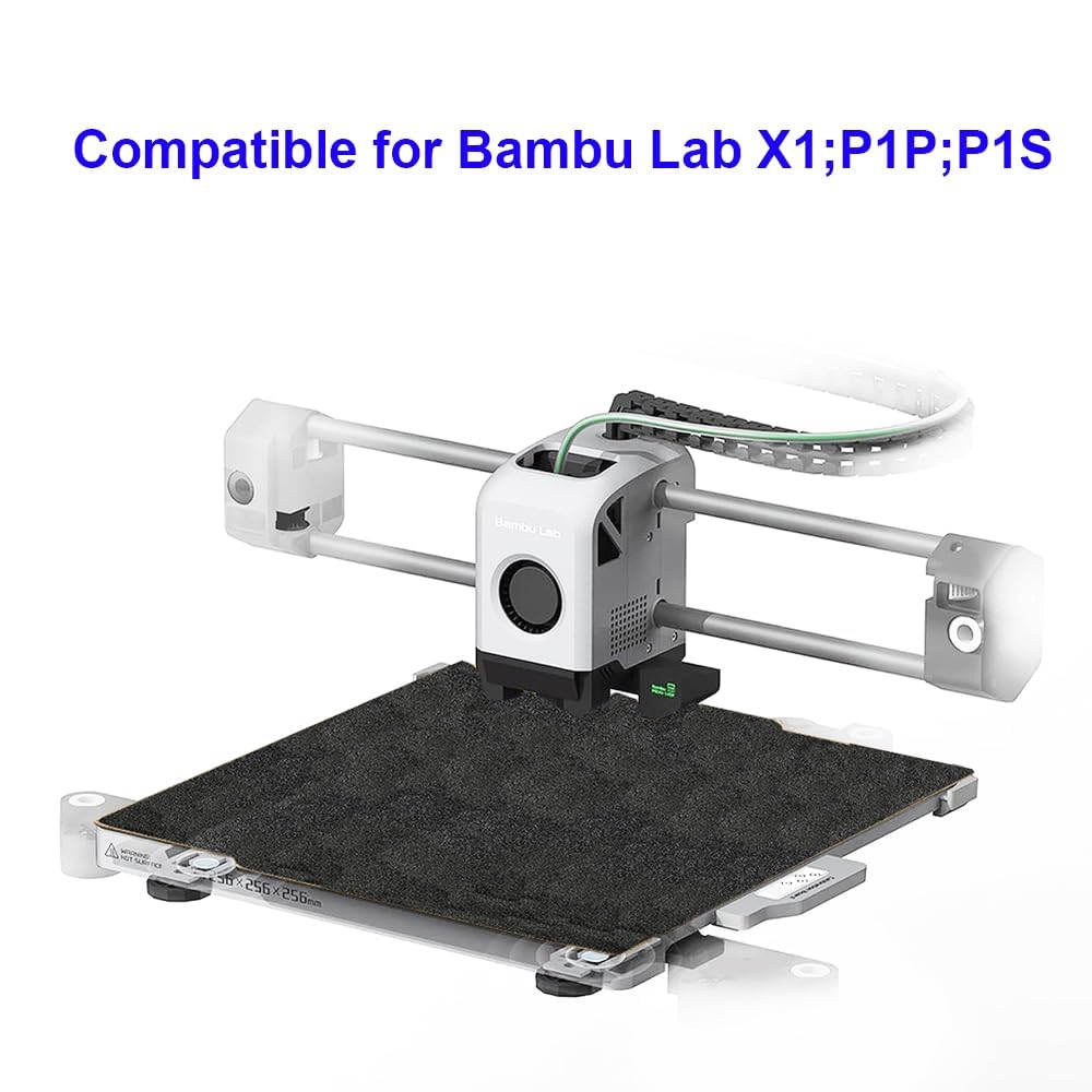 Comgrow PEI-Folie 257x257 Mm Für Bambu Lab X1 / P1P / P1S – Doppelseitig, Glatt/strukturiert