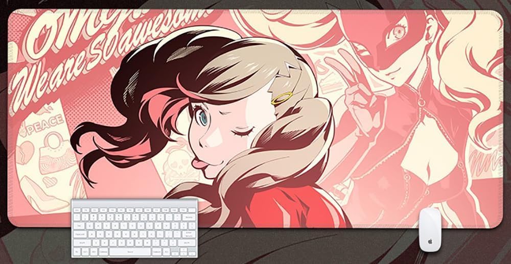 ペルソナ5 マウスパッド プレイマット 大型 ジョーカー 坂本竜司 高巻