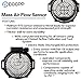 ECCPP Mass Air Flow Sensor Meter MAF Fit for Hyundai for Santa Fe Sonata Tiburon Tucson,for Kia Magentis Optima Sportage, 2816437200 MF21041N 5WK9643, 2.5L 2.7L, 01 02 03 04 05 06 07 08 09, 3pins