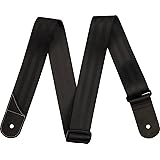 Jackson Seatbelt Strap, Guitar Accessories, Black