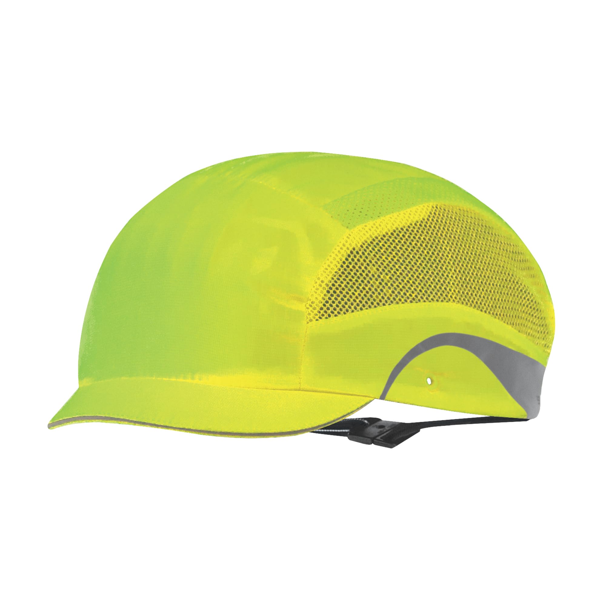 JSP HardcapAerolite 2.5cm micro Peak Hi-vis Yellow (AAG000-001-500)