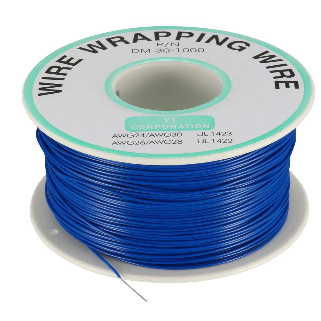 uxcell OK Wire Tin Plated Copper Cord Wire Wrapping P/N DM-30-1000