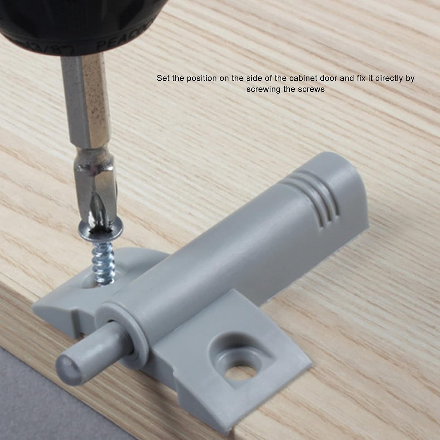 10Pcs Soft Close Hinge Buffer, Plastic Damper Buffer Soft Close Damper Buffers for Cabinet Door Quiet Closer