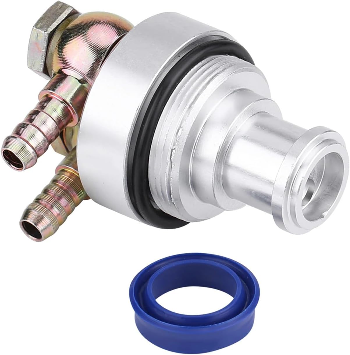 SSIMOO Oil Cooler Adapter Motorcycle Oil Cooler Adapter Fitting Compatible With Cross Riding CB CG Engine 36 * 1.5mm Thread