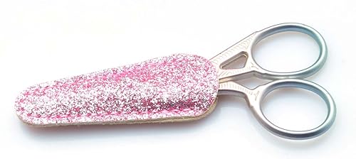 Miniatura 8 de 6 piezas de tijeras de seguridad de cuero sintético funda protectora de tijeras de corte de pelo, tijeras de costura, funda de tijeras de belleza