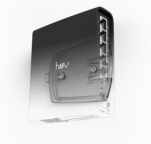 Miniatura 3 de MikroTik hAP ac2 RBD52G-5HacD2HnD-TC Punto de Acceso Doble Concurrente 2.4/5GHz, 802.11a/b/g/n/ac, 5 x puertos Gigabit Ethernet