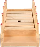 Vista 8 de Bandeja para servir sushi Platos de puente de gran capacidad para eventos de restaurante