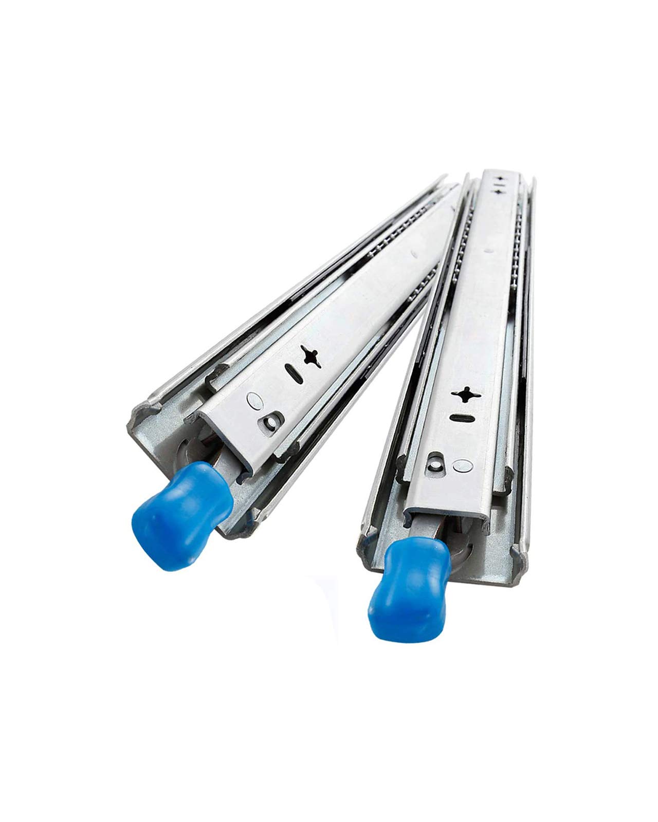 SWAYVES Guide per Cassetti per Carichi Pesanti, Guide per Cassetti Guide per Cassetti Lunghe a Estrazione Totale, Guide per Carichi Pesanti, Capacità Di Carico Di 120 Kg, 1 Paio/44In/110Cm