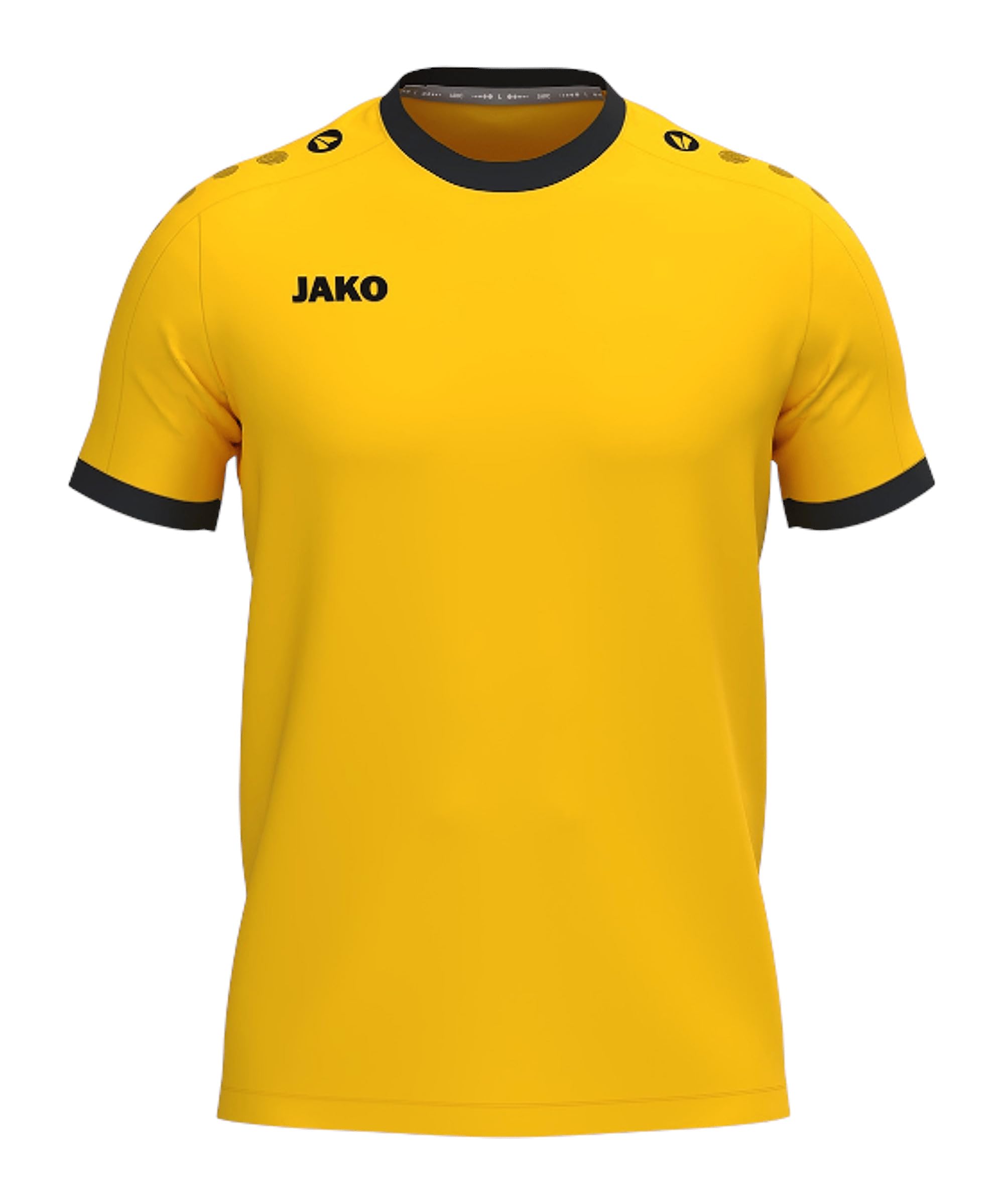 Jako Unisex One Short Sleeve Jersey, Yellow, XXL
