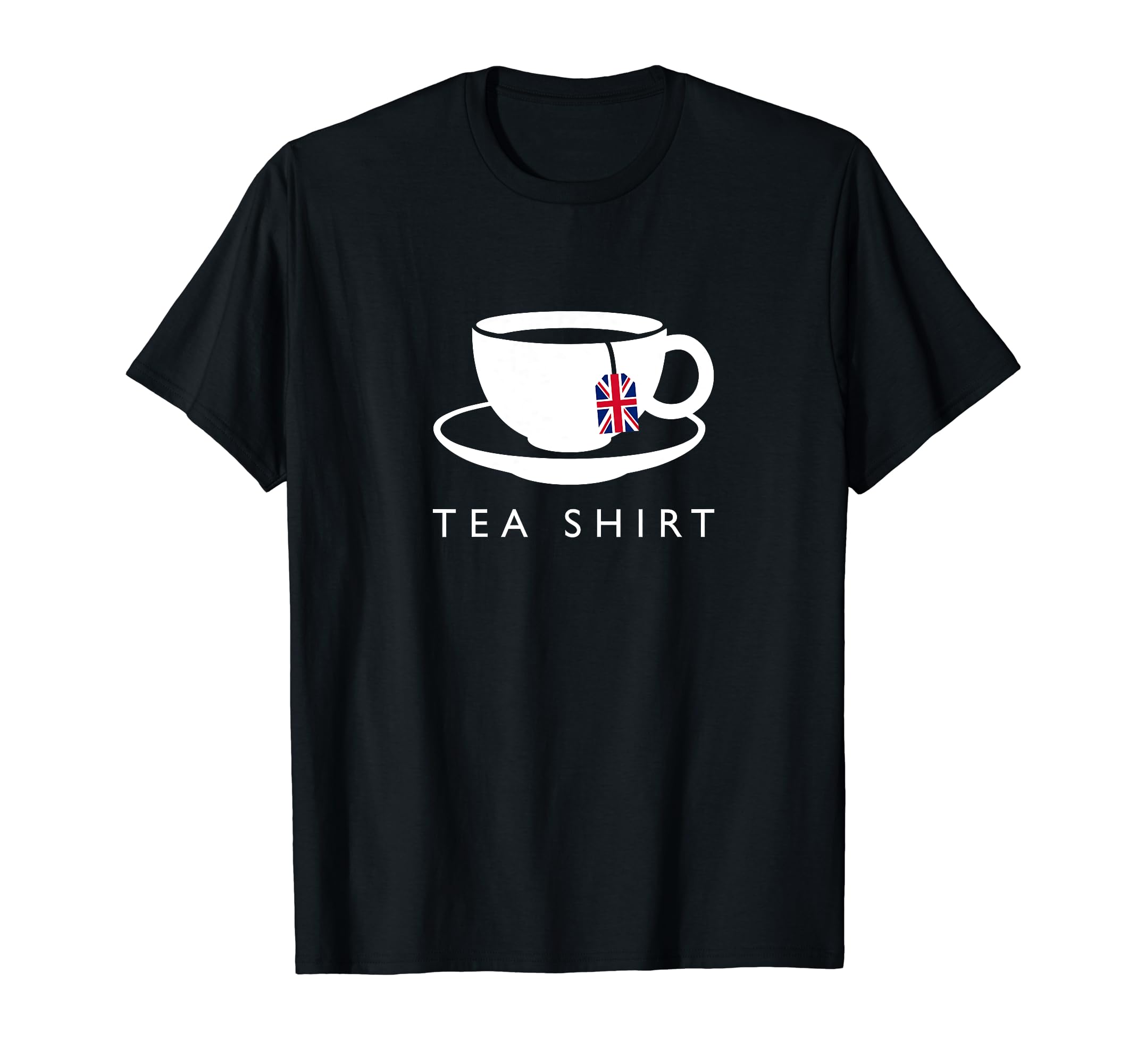 I Love English Tea UK Flag T-Shirt