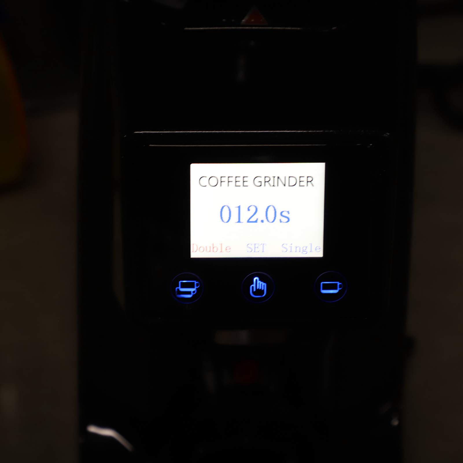 Fdit Molino de café Eléctrico con Pantalla Táctil LCD, Molinillo de