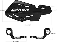 Vista 2 de PRO CAKEN Manillar universal de 78 pulgadas, 0.866 in y 1 18 pulgadas, 1.102 in, soporte CNC para motocross ATV Scooter para CRF KLX KX LTR TRX SX