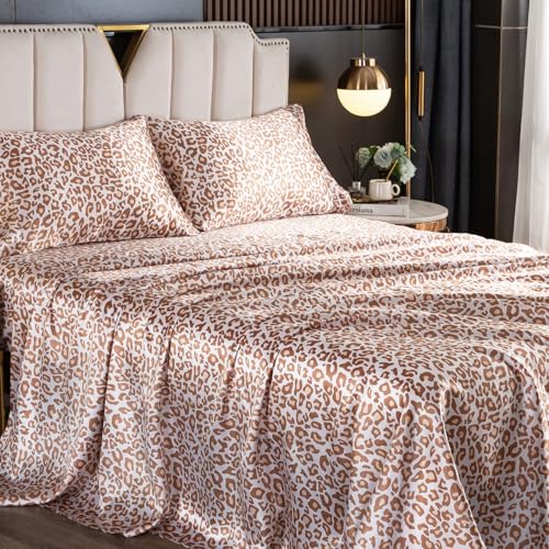 GIGBEI Satin sheet set, twin size, 3 piece, breathable cooling, deep pocket, wrinkle, easy care, HENGWEI, adjustable, lightweight, durable, portable, user-friendly, compact
