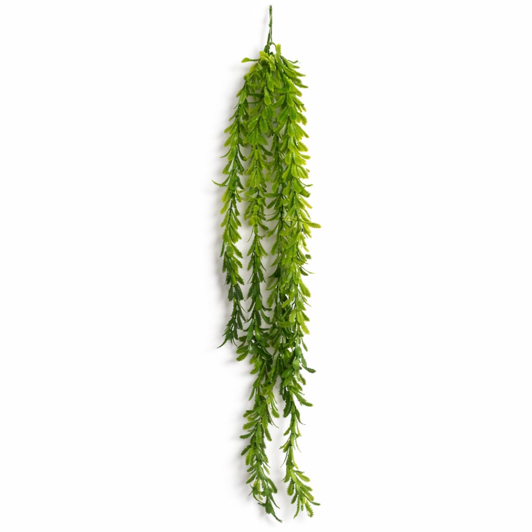 Leaf 80Cm Artificial Trailing Fern Style Hanging Plant Faux Greenery Vine from B&Q