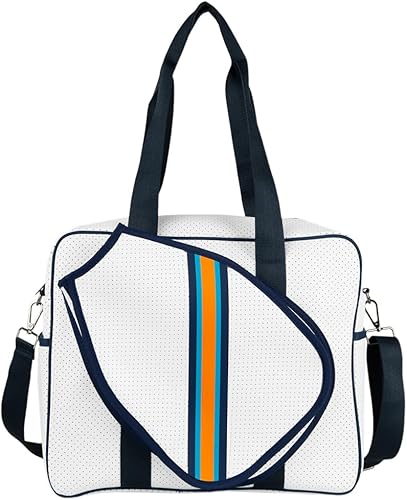 Miniatura 8 de Queen of the Court Bolsa de pickleball, bolsa de pickleball con gancho para cerca, bolsa de pickleball para mujer, bonita bolsa de pickleball