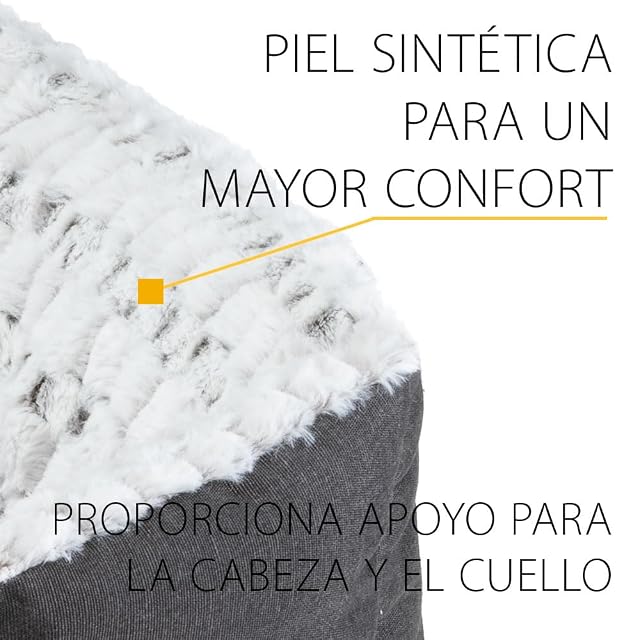 Foto 5 de 5 de Ferplast Cama para Perro Cojín para Perros Grande Cama para Gato Cojín para Gato Suave y CómodoColchón Perro…