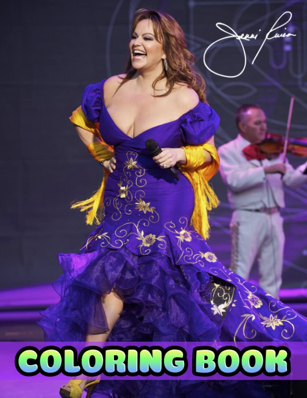 Jenni Rivera Coloring Book: A Fabulous Coloring Book For Fans of All Ages With Several Images Of Jenni Rivera. One Of The Best Ways To Relax And Enjoy Coloring Fun.