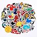 50-Pack SuprCool Latest Style Stickers - Laptop Cellphone Pad Skateboard Luggage Car Motorcycle Bicycle - Random Sticker Set