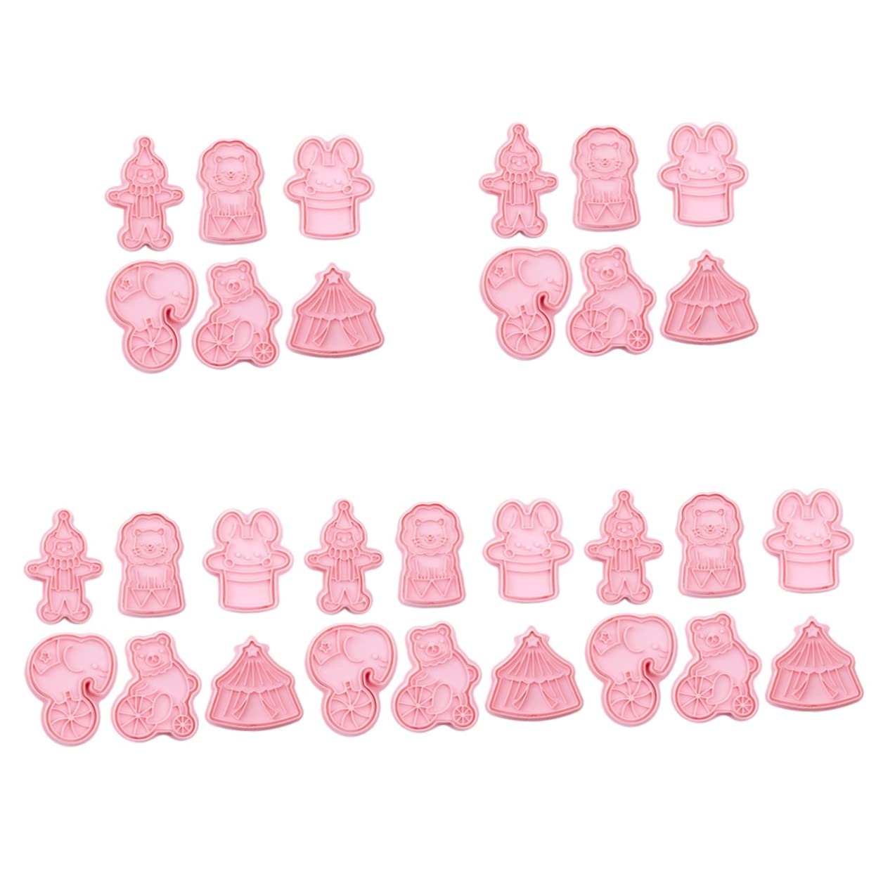 IMIKEYA 30piezas Cortadores De Galletas De Fiesta De Para Hornear Cookies Divertidas y Fondant Para Celebraciones y