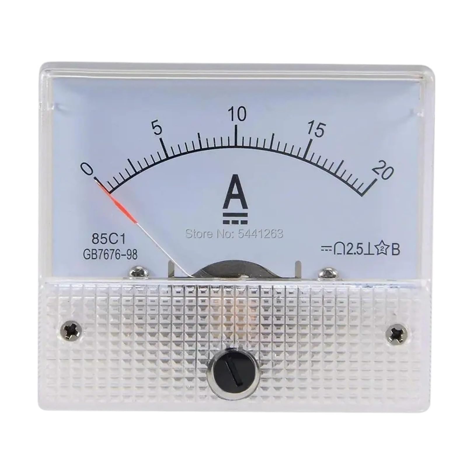 Ampèremètre DC mécanique 300A 85C1 à aiguille stable pour test de circuit - 6