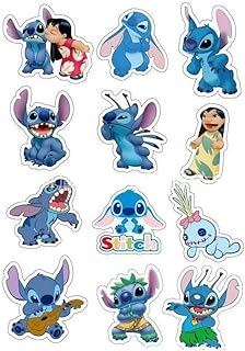 استيكرات الدب الازرق، بلاستيك