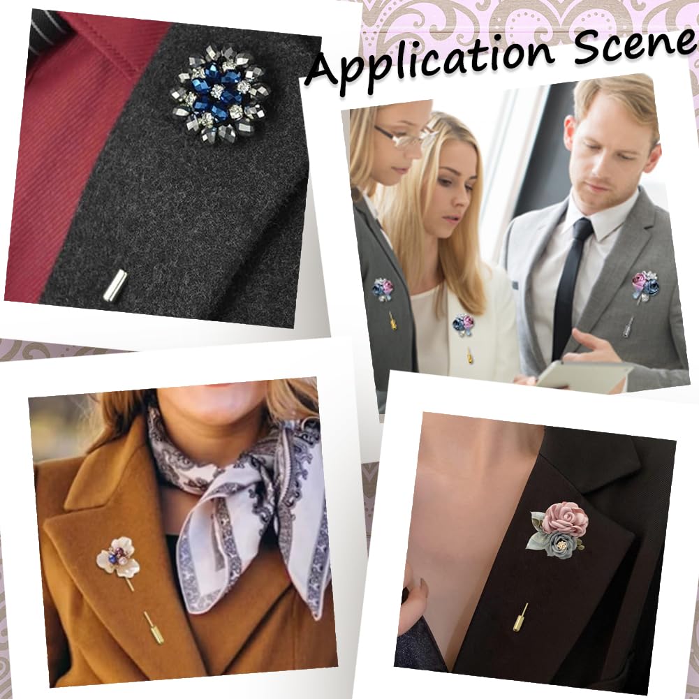 60 Pezzi Spille Da Balia Rotonde - Spille In Acciaio Inossidabile Per Abiti, Cappelli E Accessori