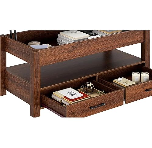 Amazon.com: Rolanstar Coffee Table, Lift Top Coffee Table with