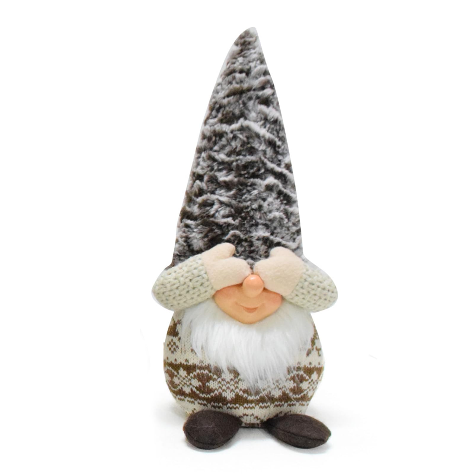 3 figuras de gnomos de Navidad para decoración del hogar, figuras de poliéster enanas hechas a mano para suministros de fiesta de oficina