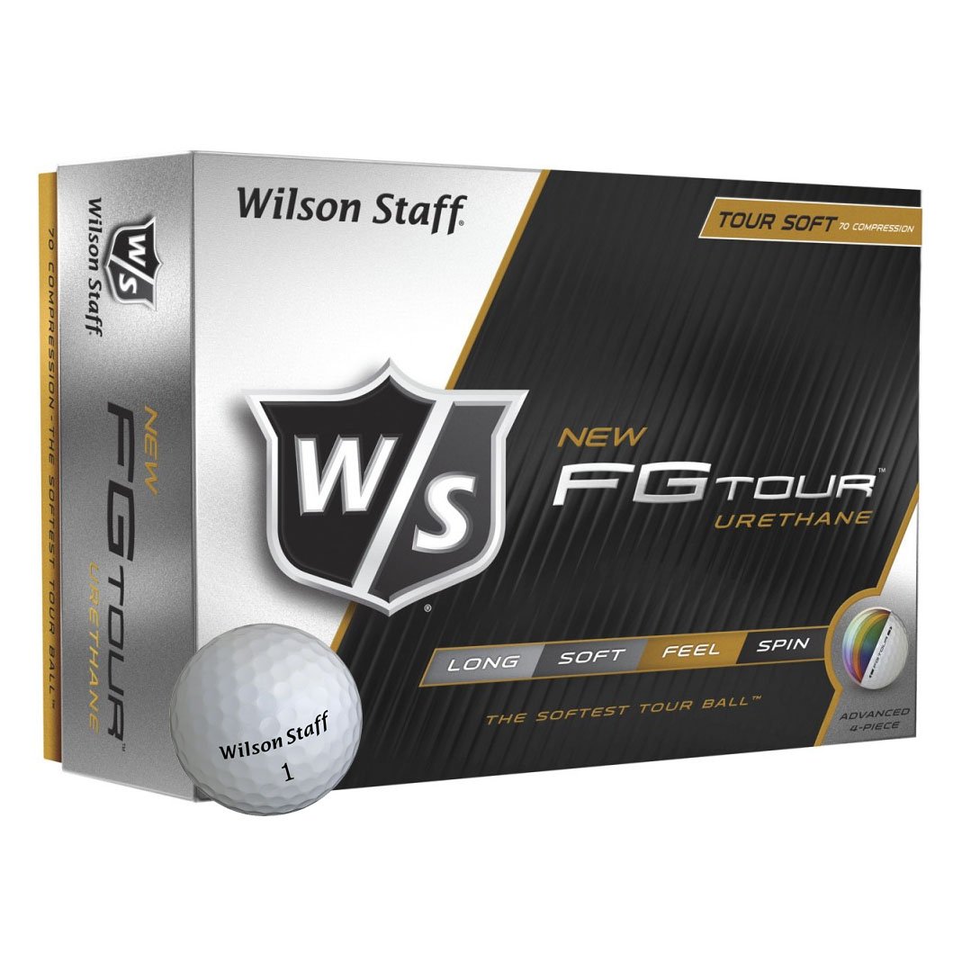 Wilson Staff FG Tour Golf Ball (12-Pack), White