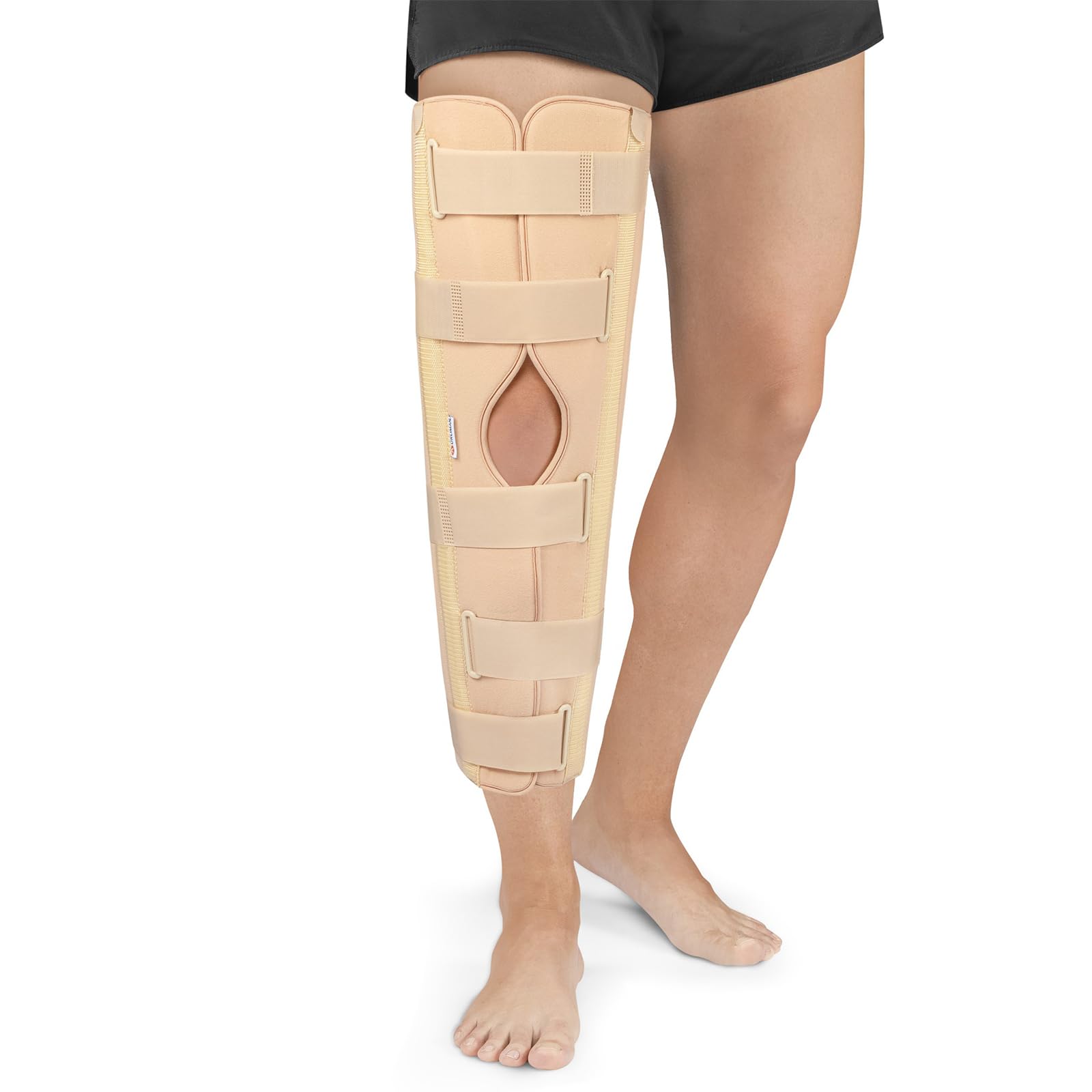 ORTESIS INMOVILIZADORA DE RODILLA DE TRES PANELES A 0° - 40