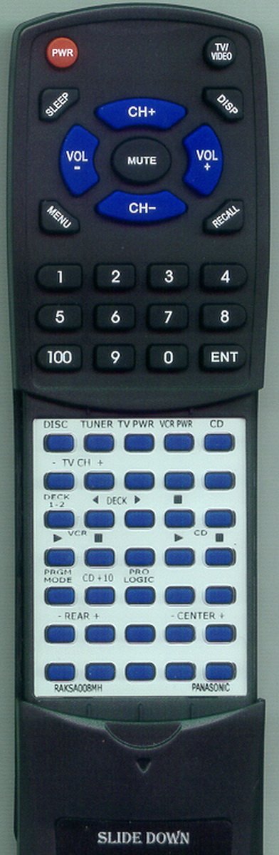Redi-Remote replacement remote control for Technics audio systems