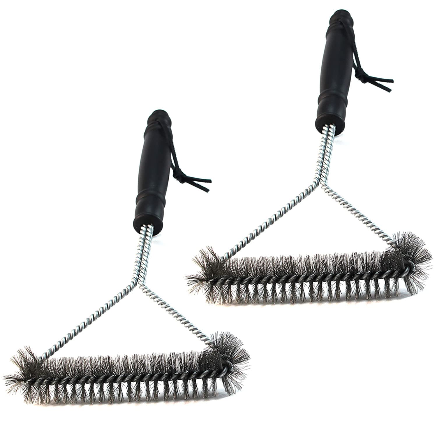 Huayingmei Pack Of 2 Bbq Brush,Barbecue Cleaning Brush, Oven Cleaner Brush, Effectively Clean All Types Of Grills (Pack Of 2)