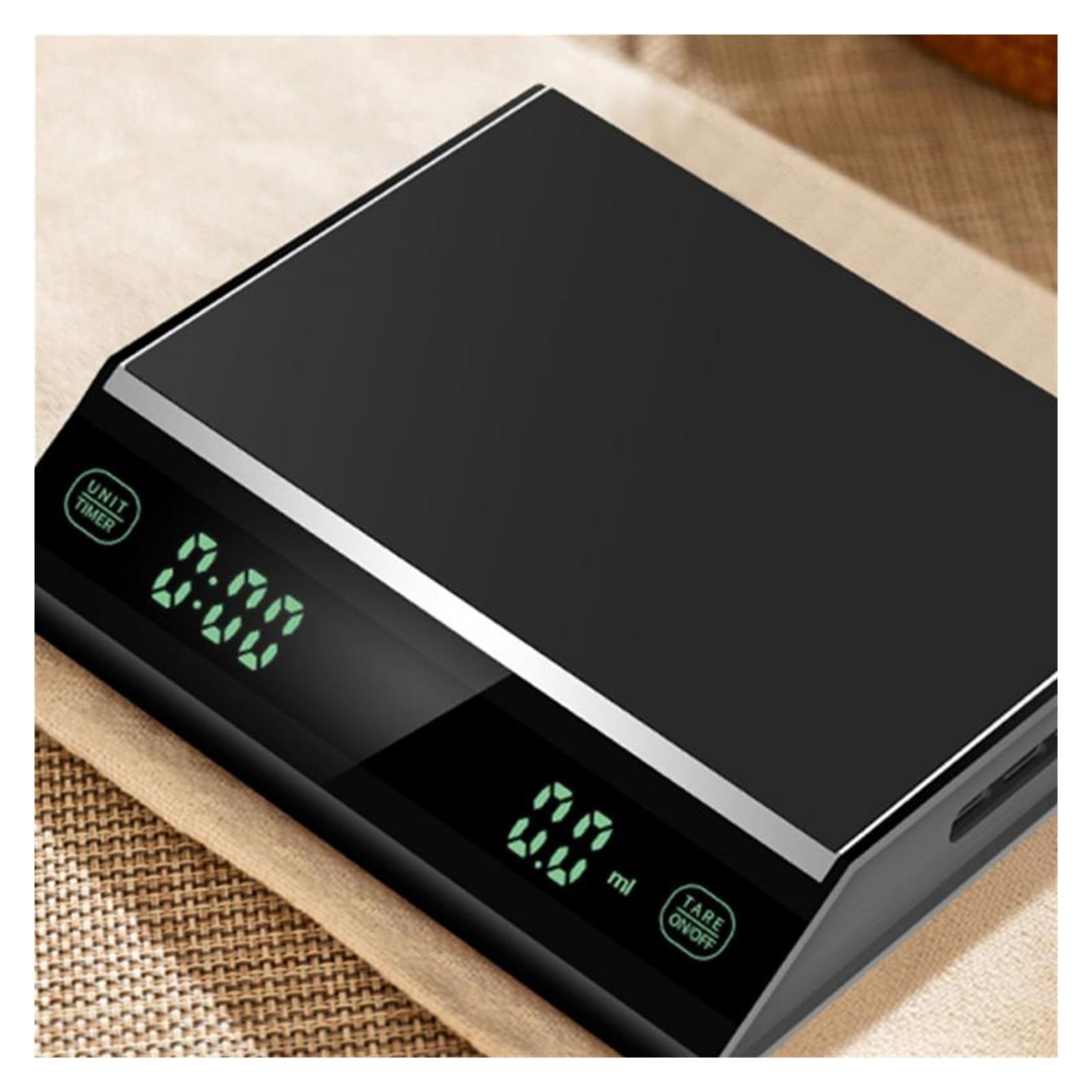 Báscula De Café Inteligente, Cocina For Alimentos, Electrónica Digital Con Temporizador, Joyería Precisión, Mini Pesaje For El Hogar Medición Precisa Esfuerzo